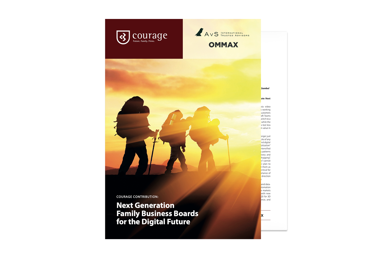 Next Generation Family Business Boards for the Digital Future