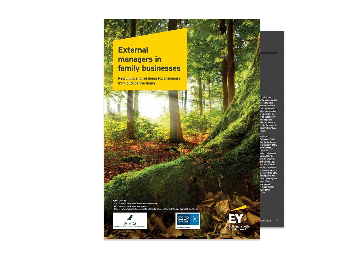 Study by AvS Advisors & ESCP Europe & EY